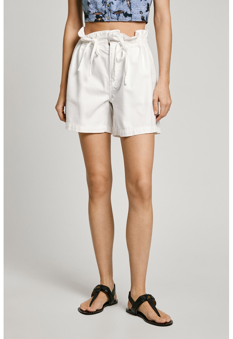 Blugi scurti cu talie inalta Blugi scurti cu talie inalta