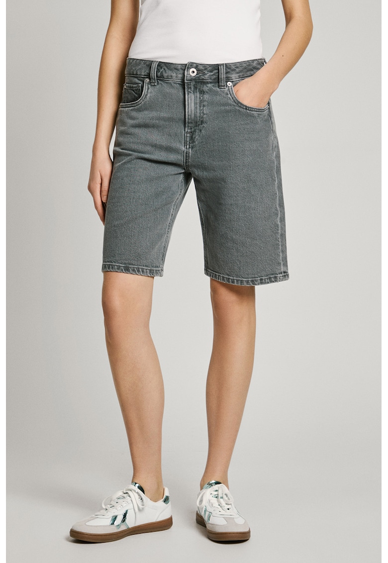 Blugi scurti regular fit