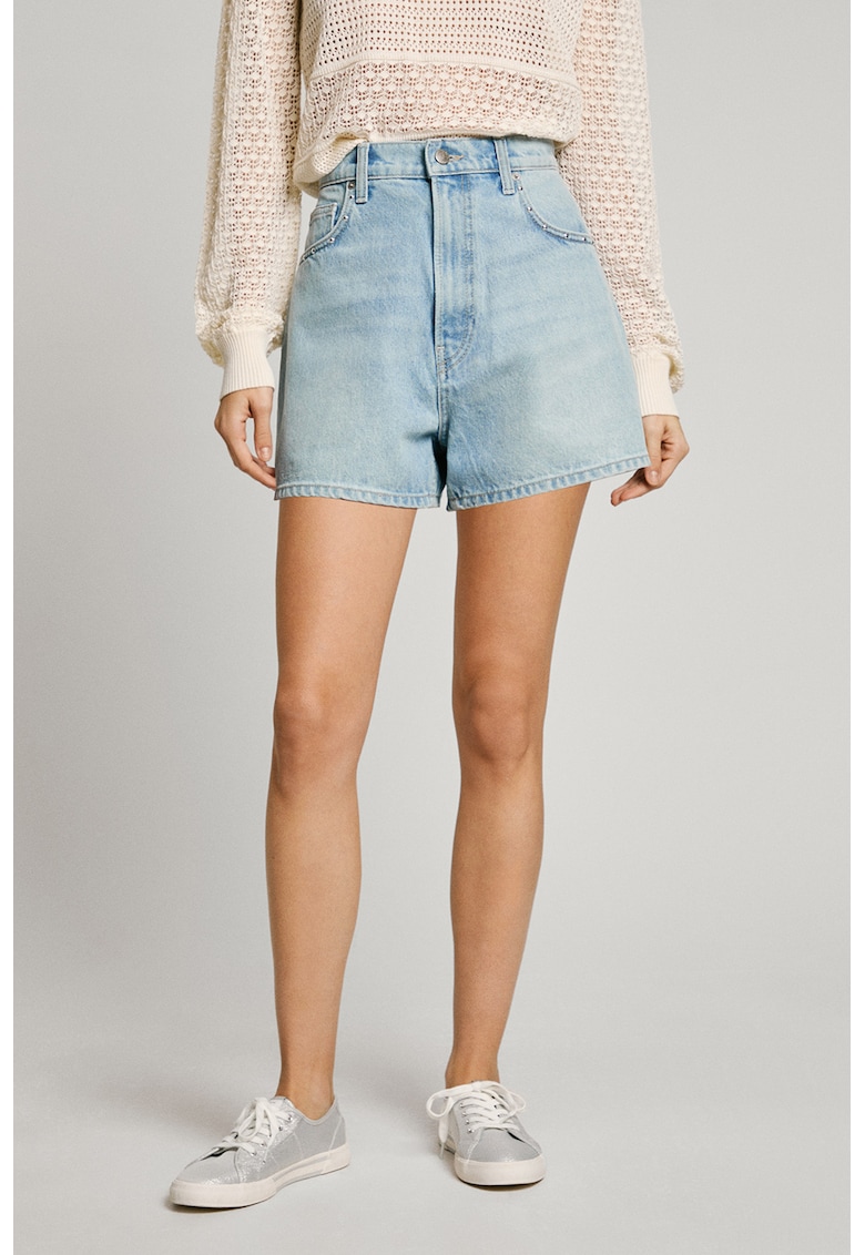 Blugi scurti regular fit