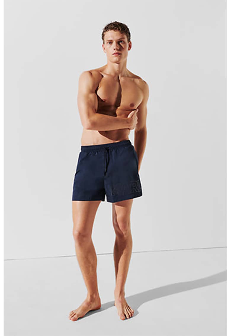 Pantaloni scurti de baie cu talie ajustabila Pantaloni scurti de baie cu talie ajustabila