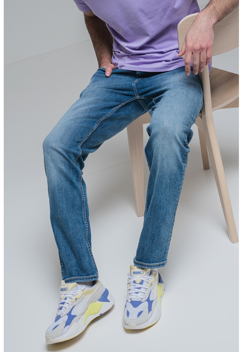 Blugi regular fit - Albastru