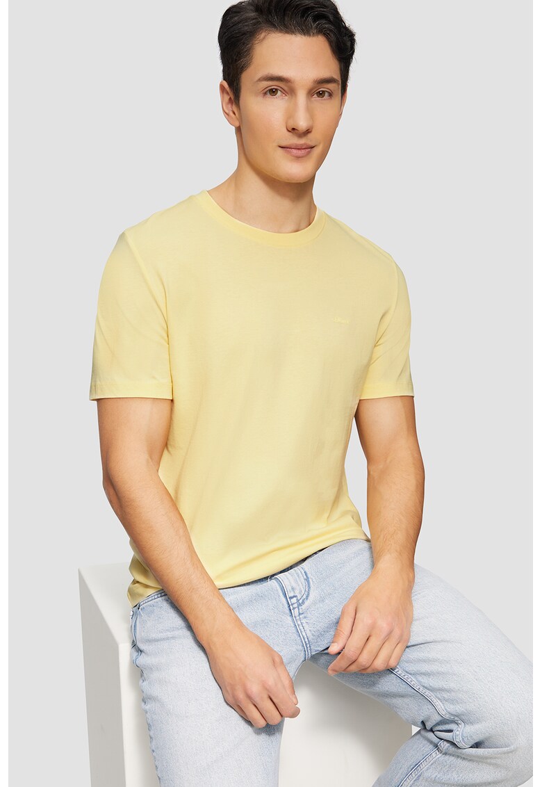 Tricou uni de bumbac