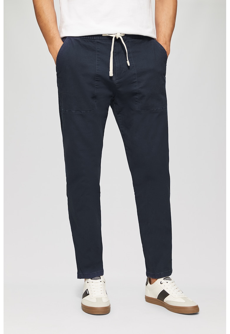 Pantaloni conici cu snur