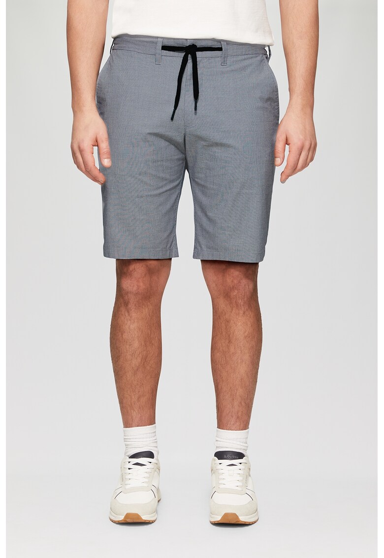 Bermude cu cordon - Albastru inchis