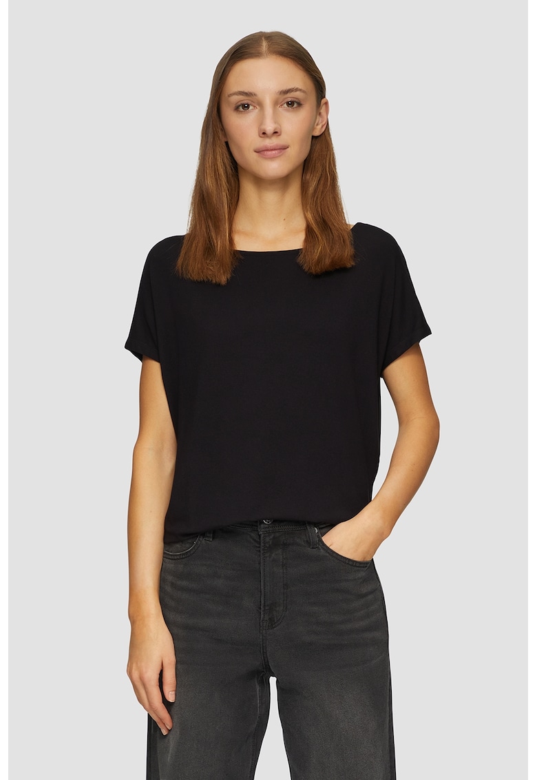 Tricou uni lejer - Negru
