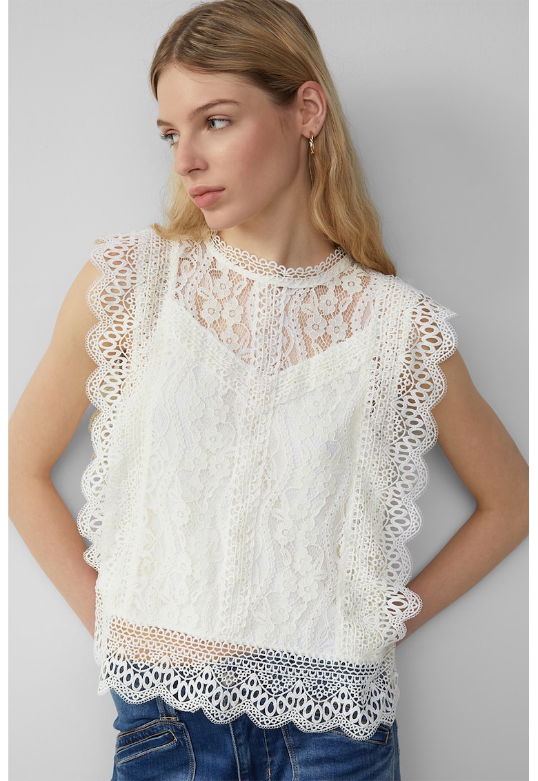 Bluza din dantela crosetata