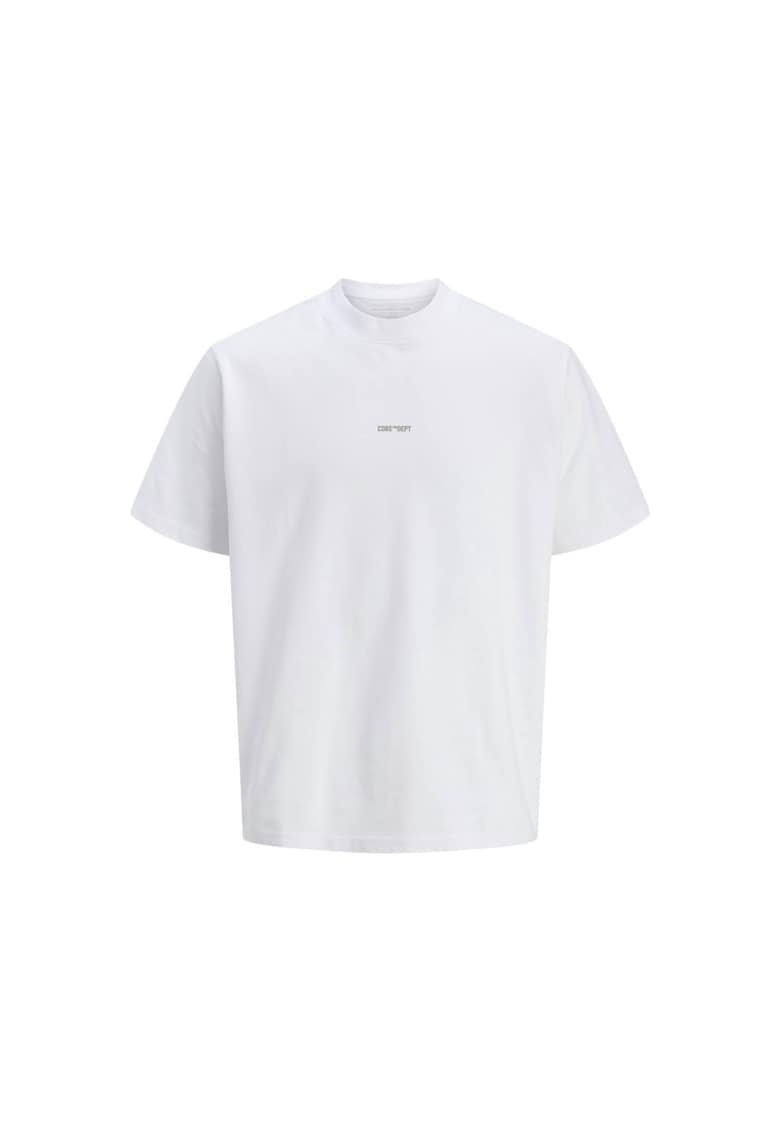 Tricou JACK &JONES Concrete Big Back Print Alb