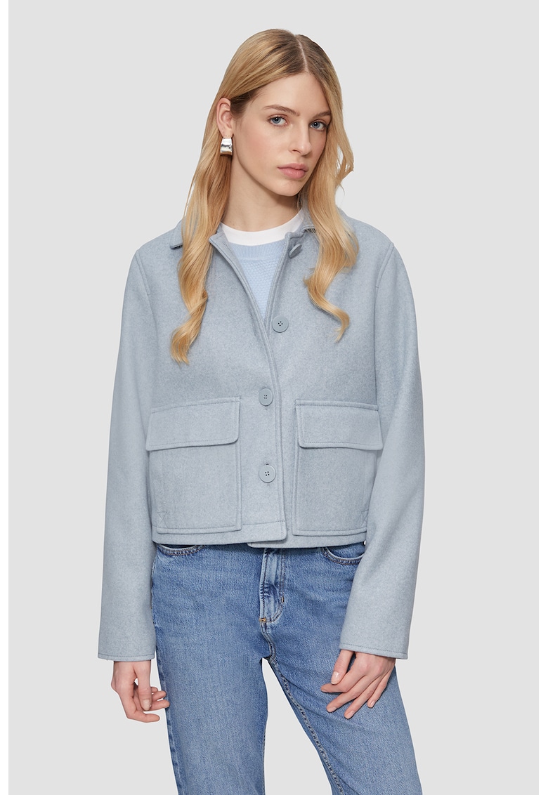 Jacheta cu buzunare cu clapa