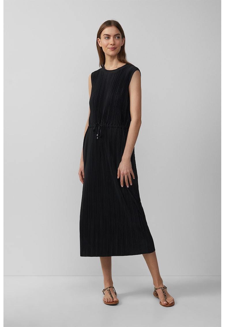 Rochie midi cu talie ajustabila