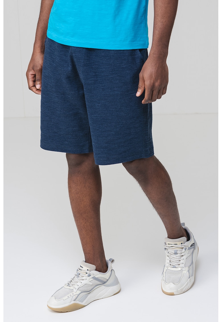 Pantaloni scurti din amestec de bumbac cu talie ajustabila