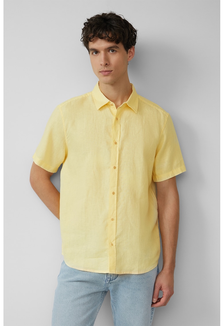 Camasa de in cu guler ascutit