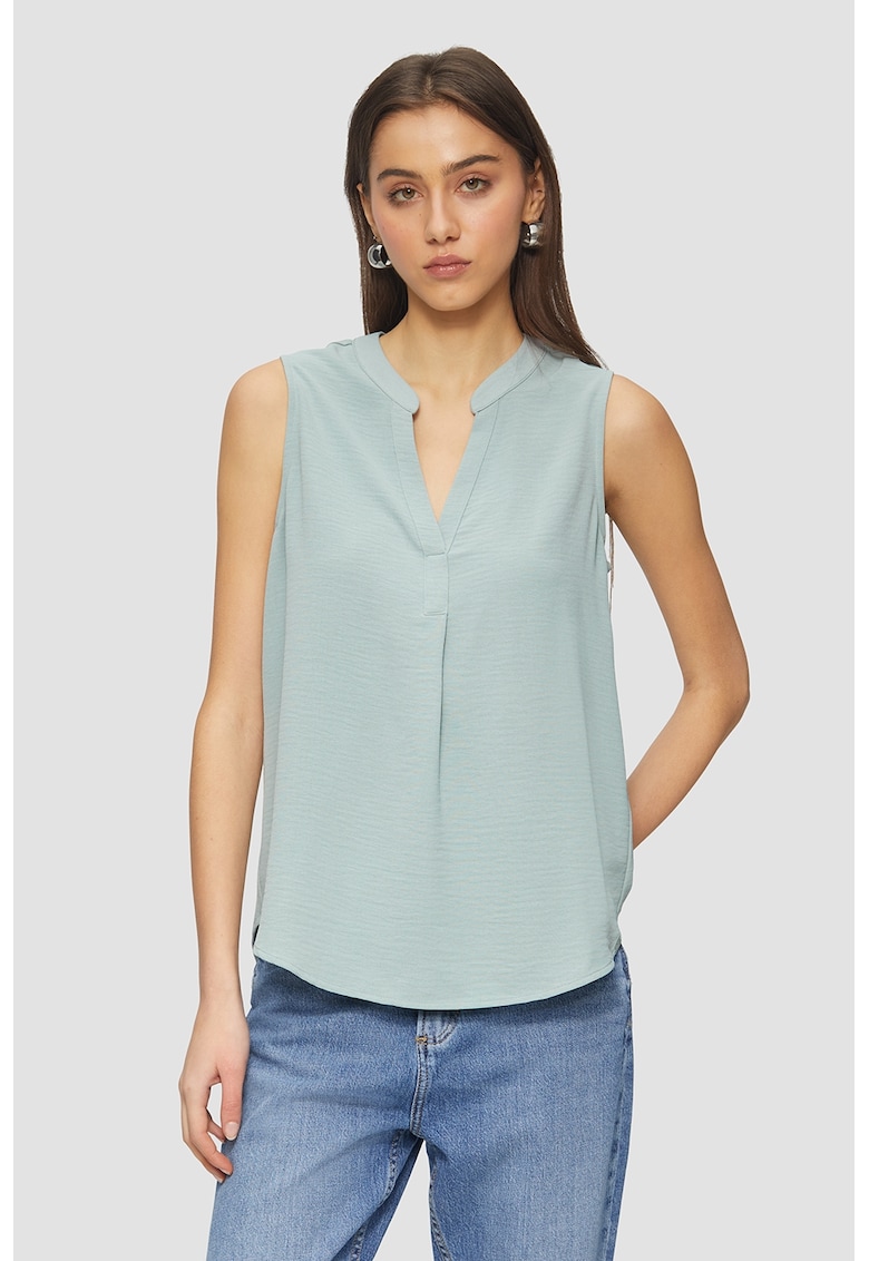 Top-tunica uni - Verde menta