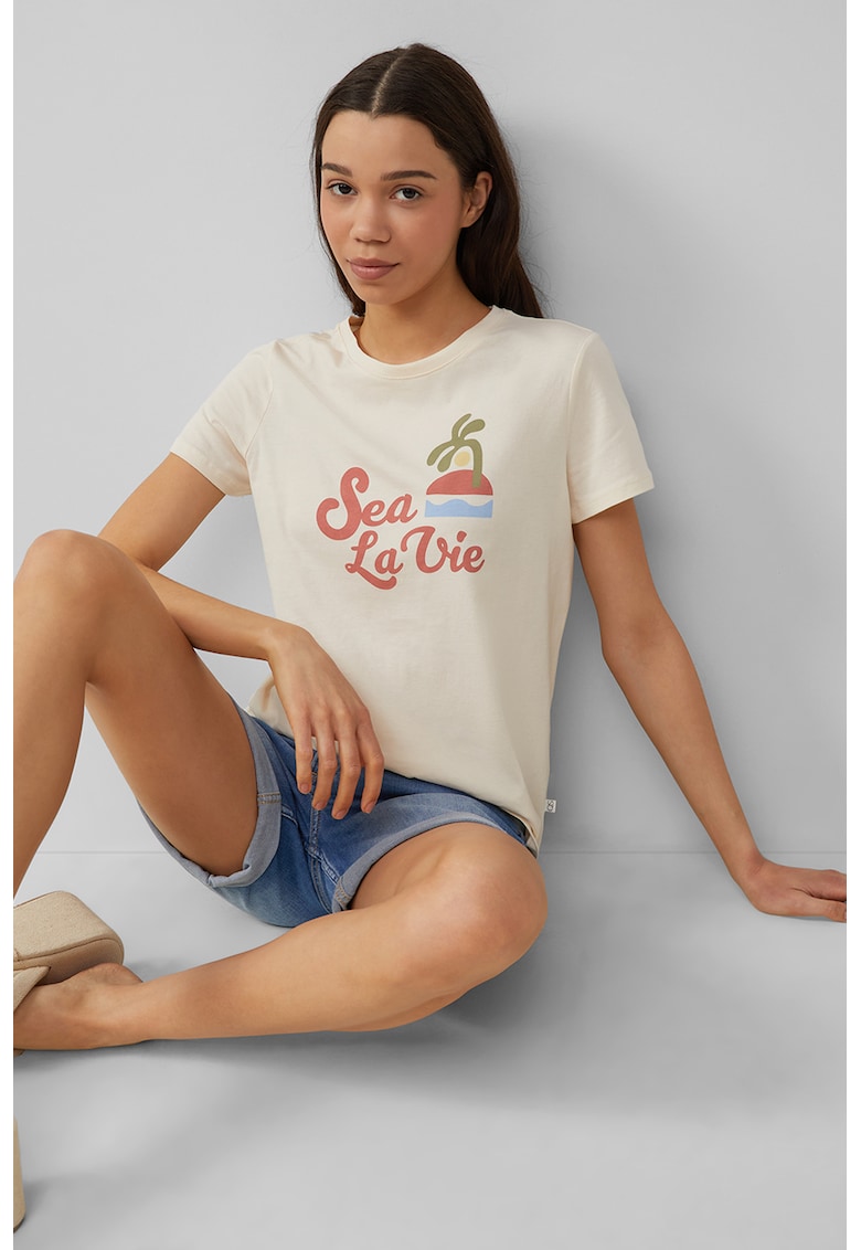 Tricou cu imprimeu text