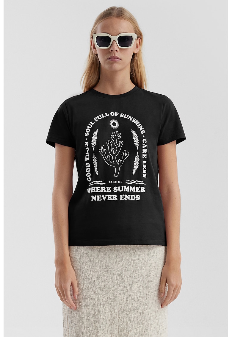 Tricou cu imprimeu grafic