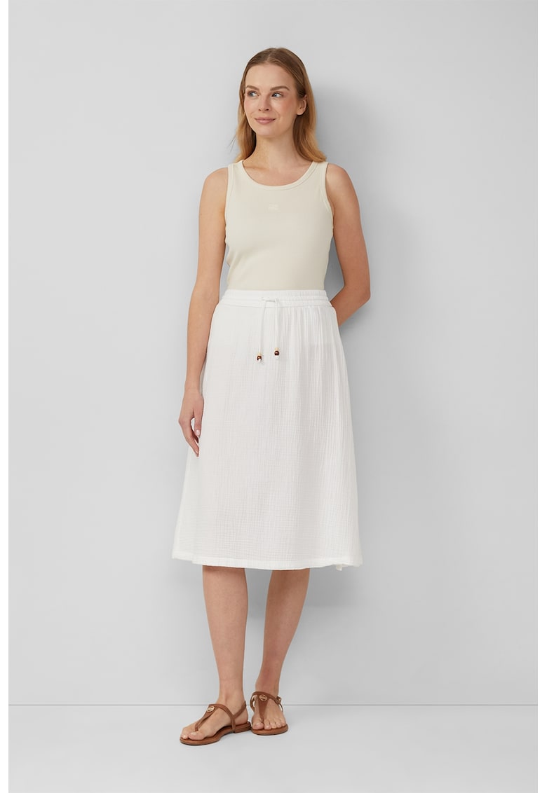 Fusta evazata cu talie elastica Fusta evazata cu talie elastica