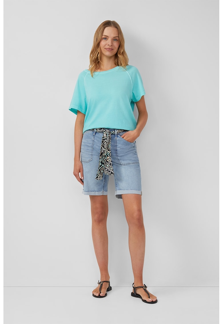 Blugi scurti cu buzunare - Albastru deschis