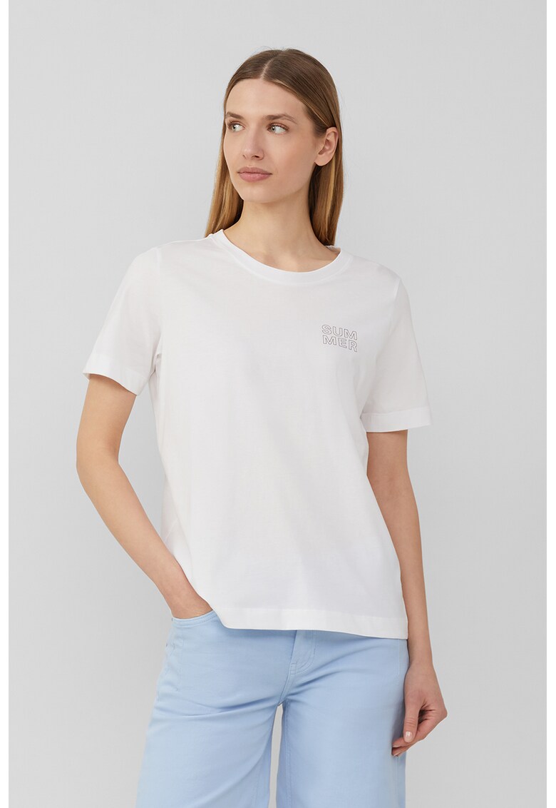 Tricou din bumbac cu imprimeu pe partea din spate