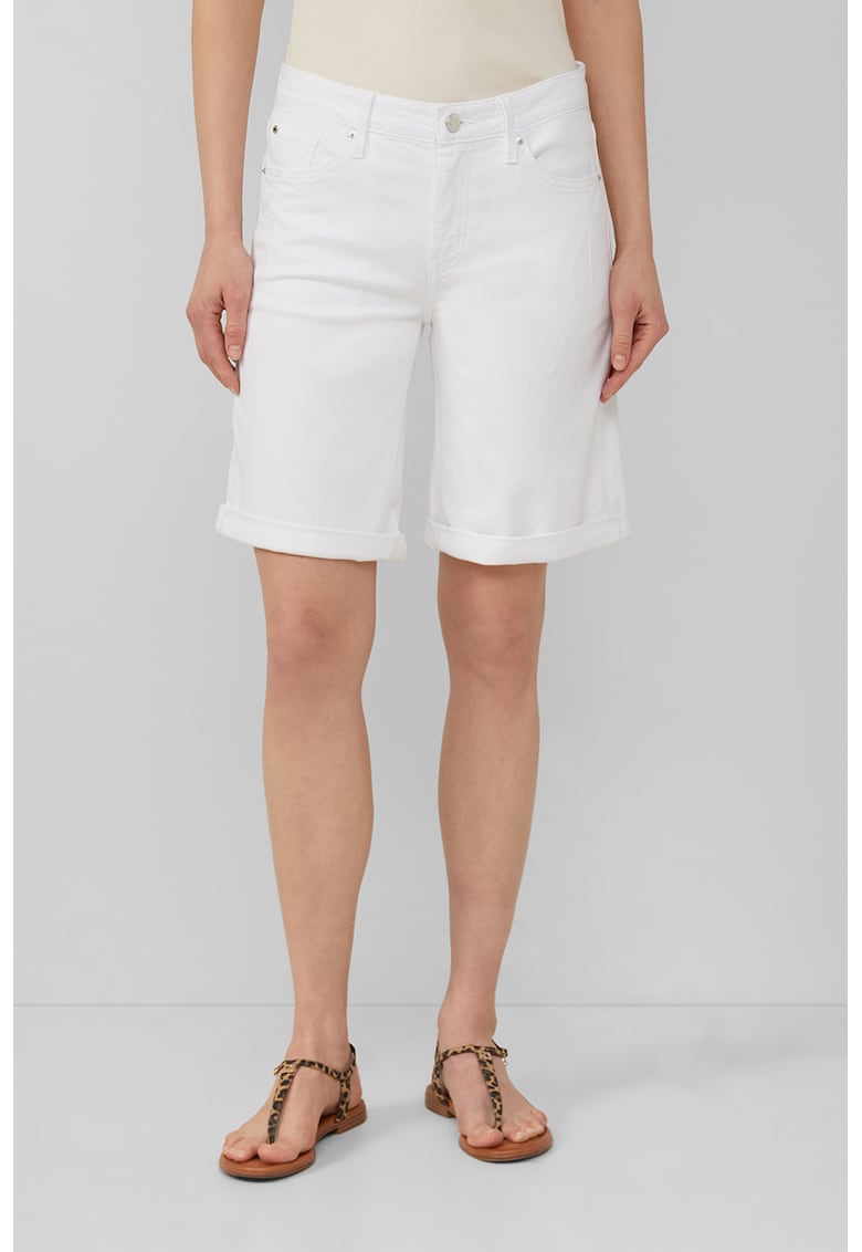 Bermude din denim cu croiala dreapta Karolin