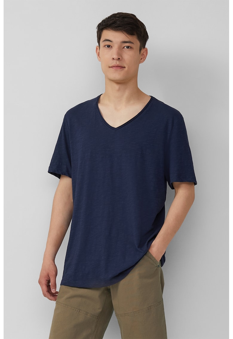 Tricou lejer cu decolteu in V Tricou lejer cu decolteu in V