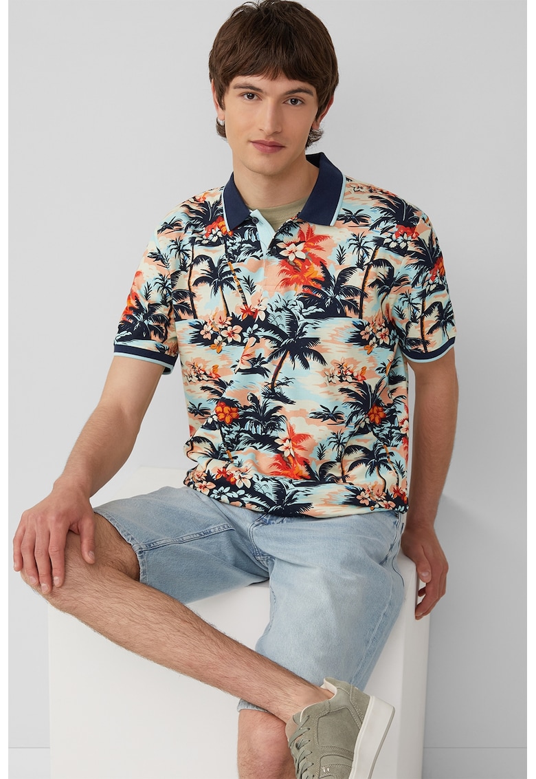 Tricou polo cu model