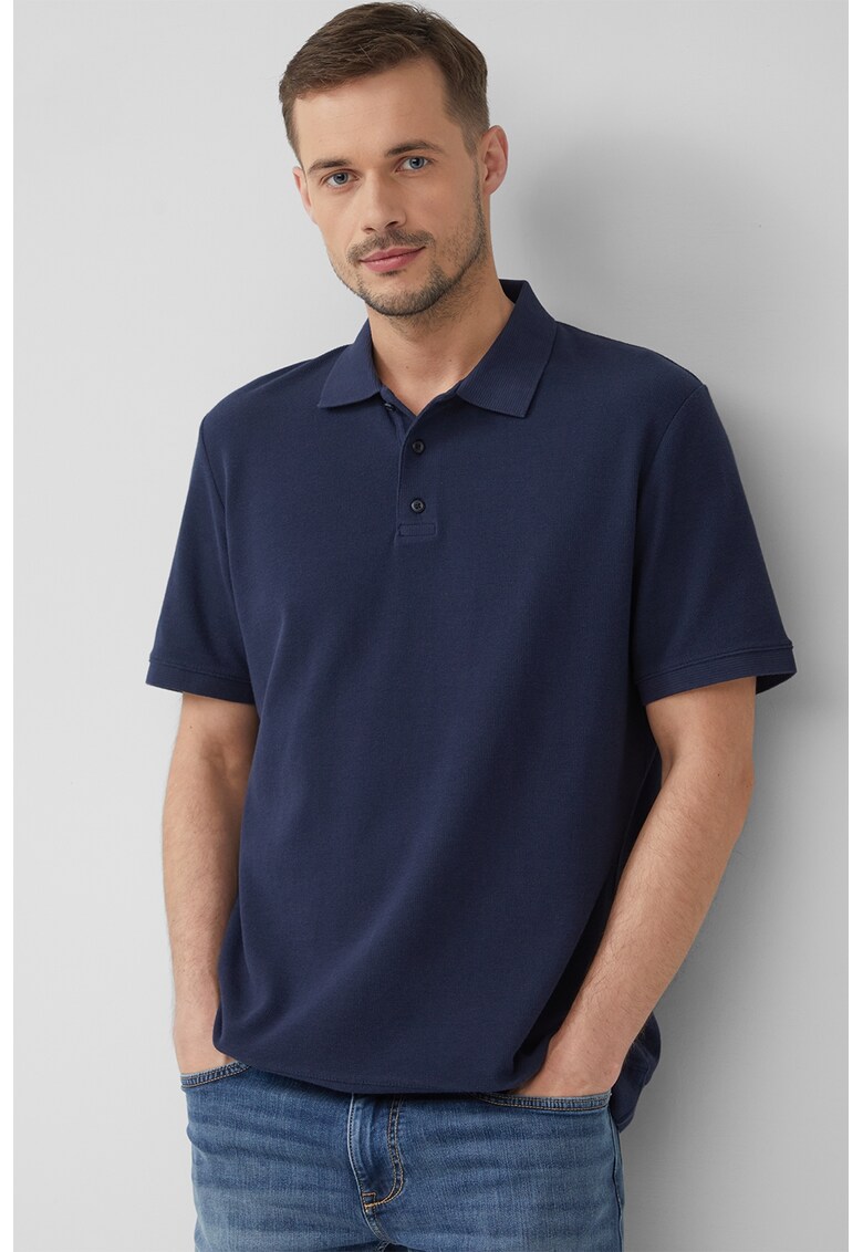 Tricou polo cu model uni