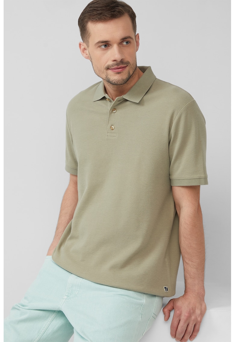 Tricou polo cu model uni