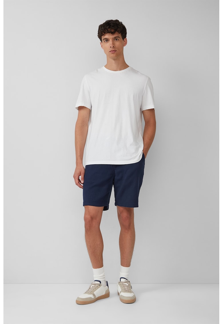 Pantaloni scurti din bumbac cu buzunare laterale Pantaloni scurti din bumbac cu buzunare laterale