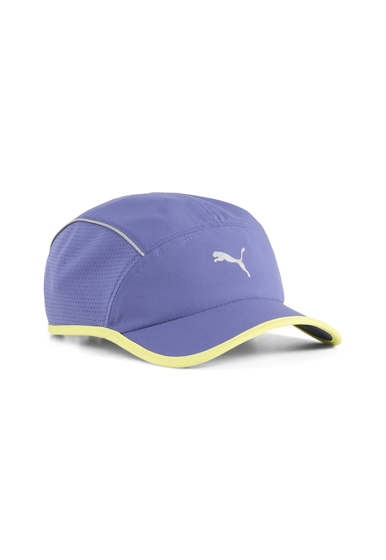 Puma Sapca unisex cu snururi de ajustare pentru alergare - Galben pal/Albastru azur