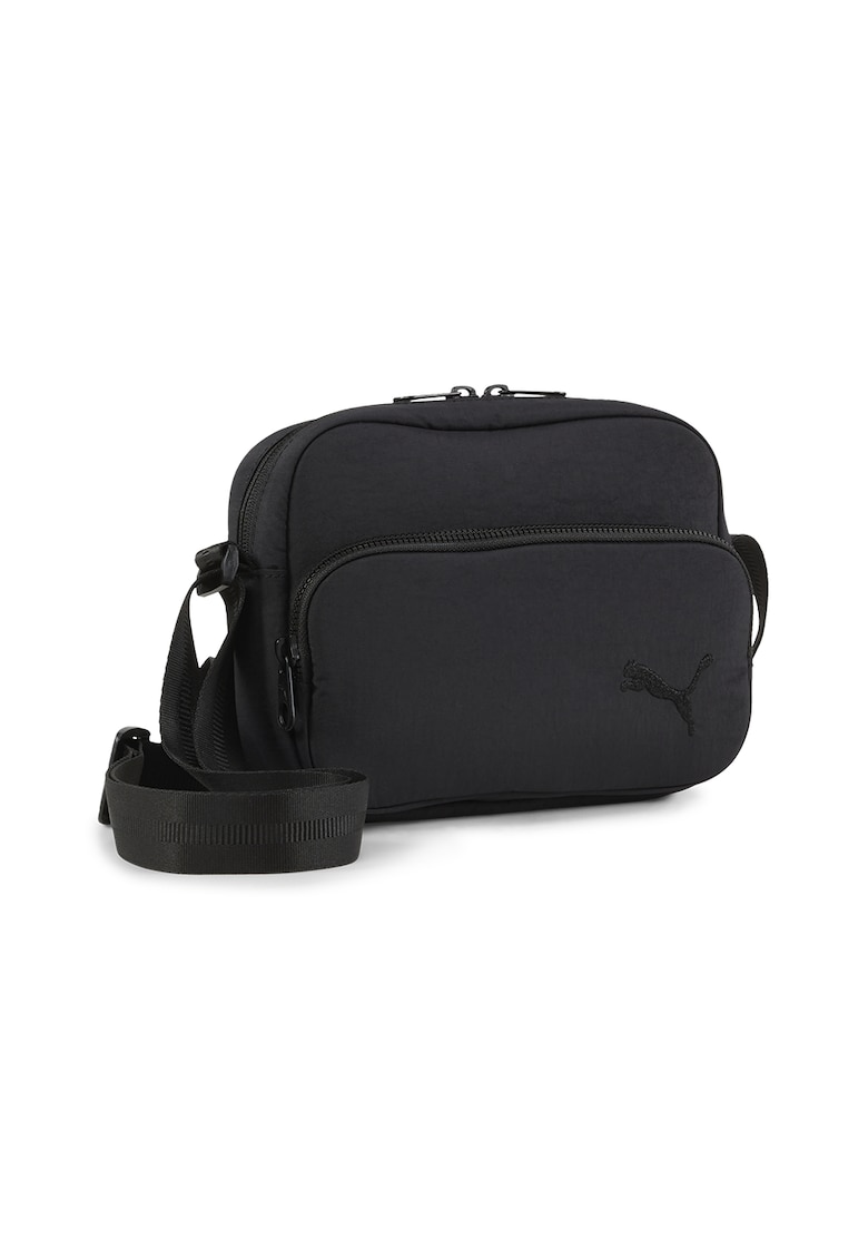 Geanta crossbody cu detaliu logo