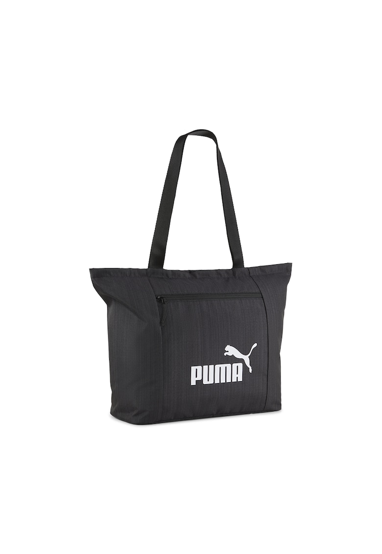 Geanta shopper cu imprimeu logo Base