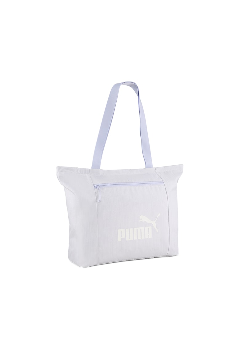 Geanta shopper cu imprimeu logo Base