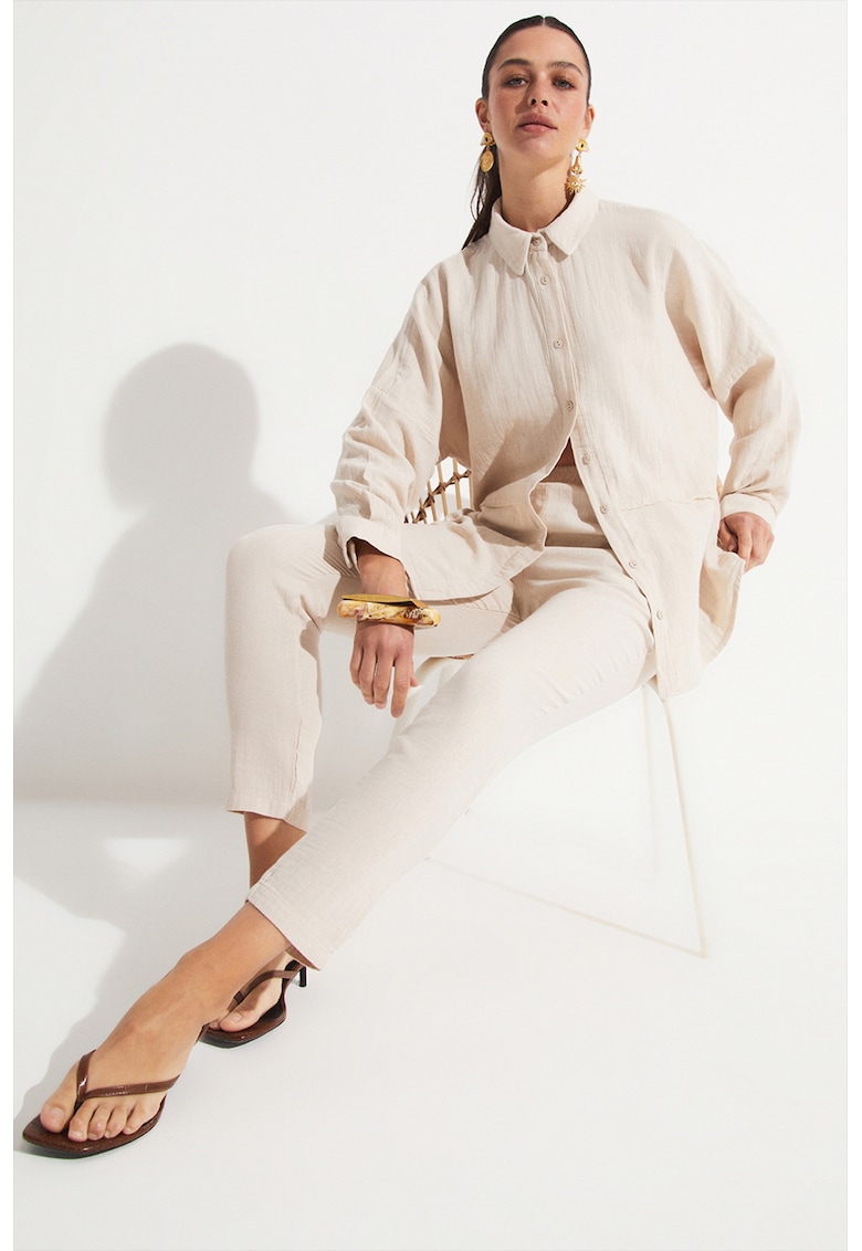 Set de camasa de bumbac si pantaloni