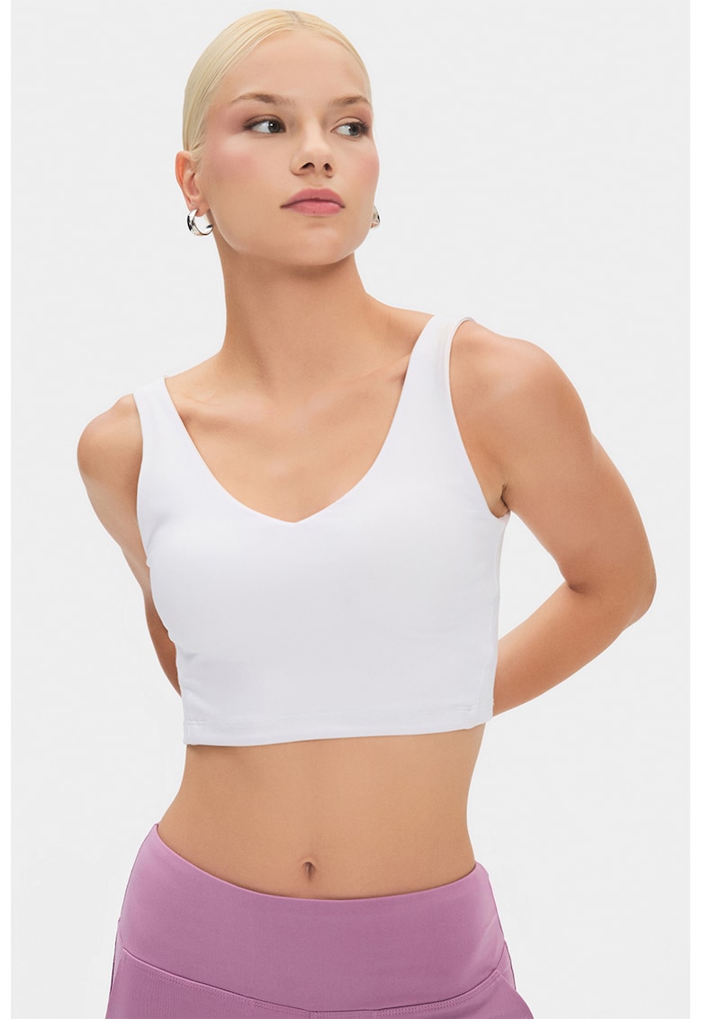 Bustiera sport cu model uni