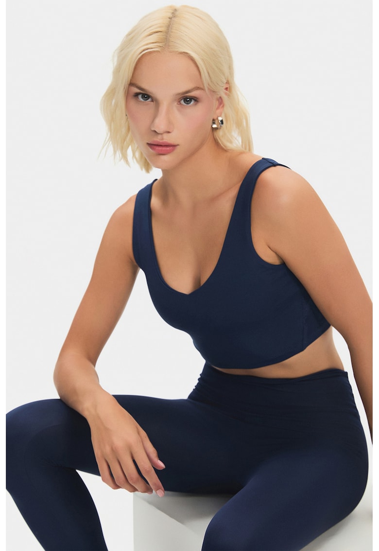 Bustiera sport cu model uni