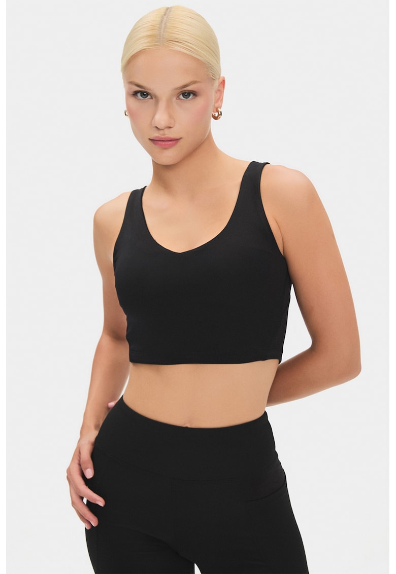 Bustiera sport cu model uni