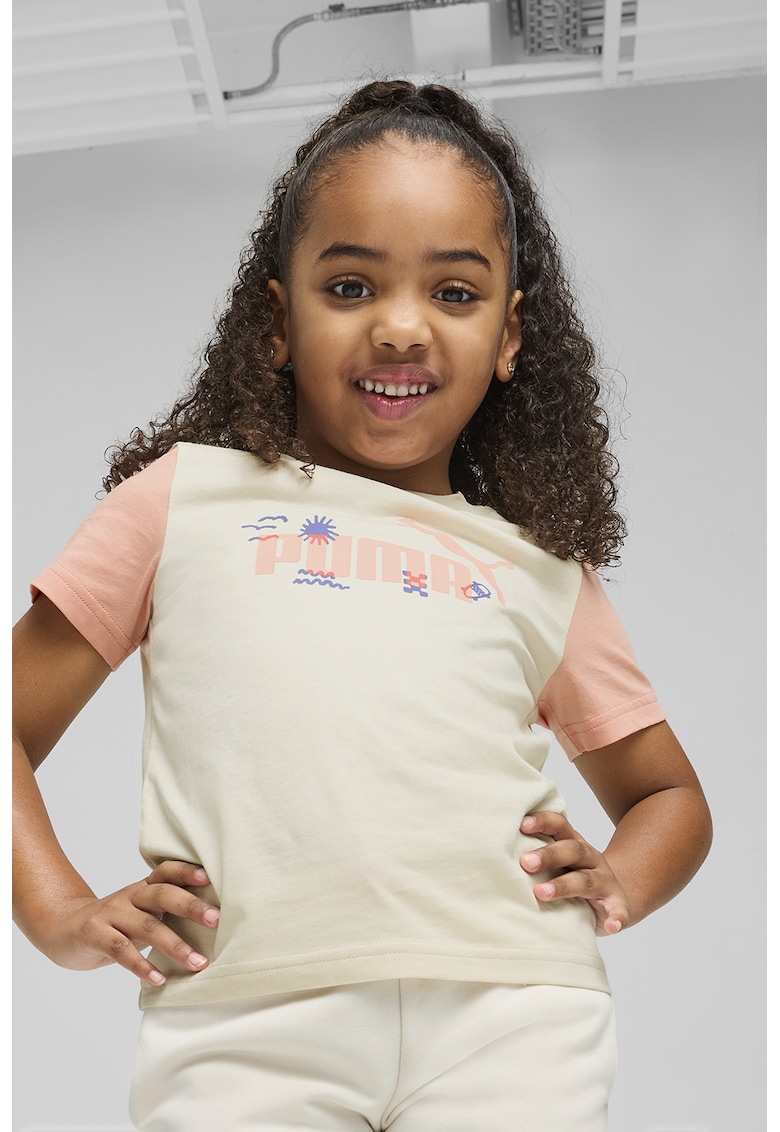 Tricou cu imprimeu logo pe piept