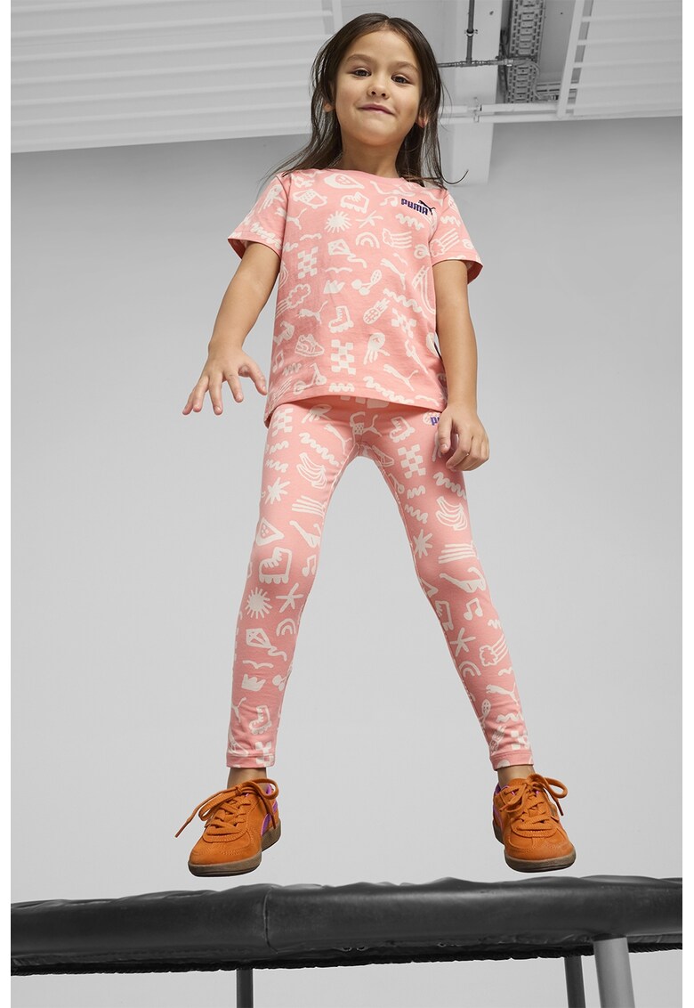 Colanti cu imprimeu grafic