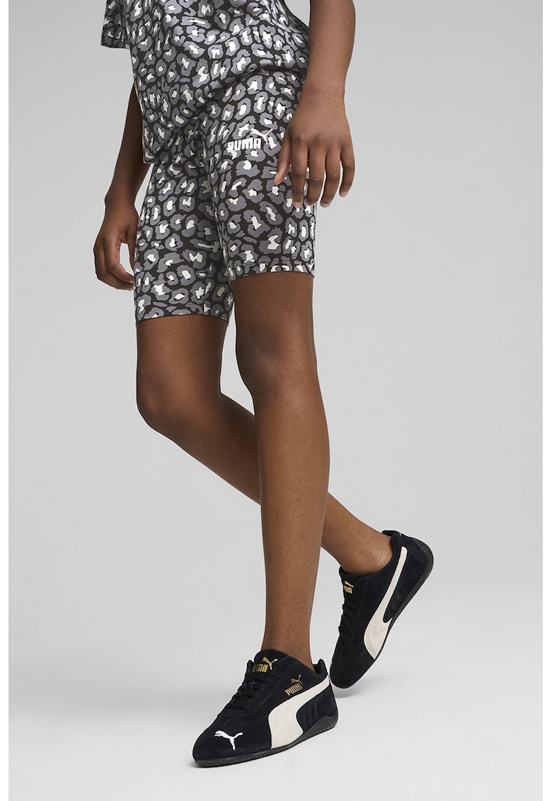 Colanti scurti cu animal print Essentials