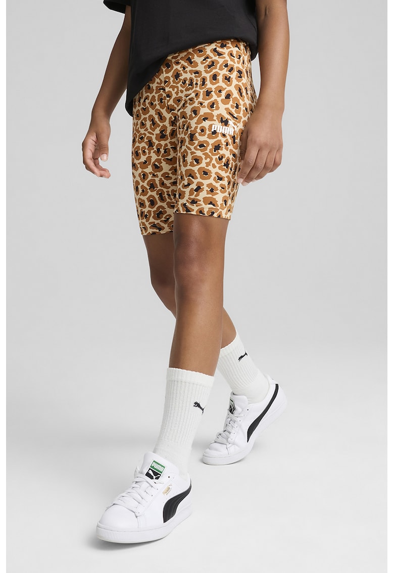 Colanti scurti cu animal print Essentials