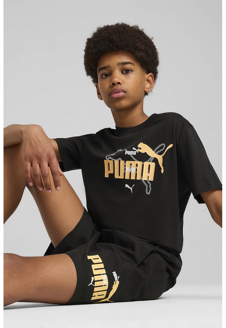 Tricou cambrat cu logo