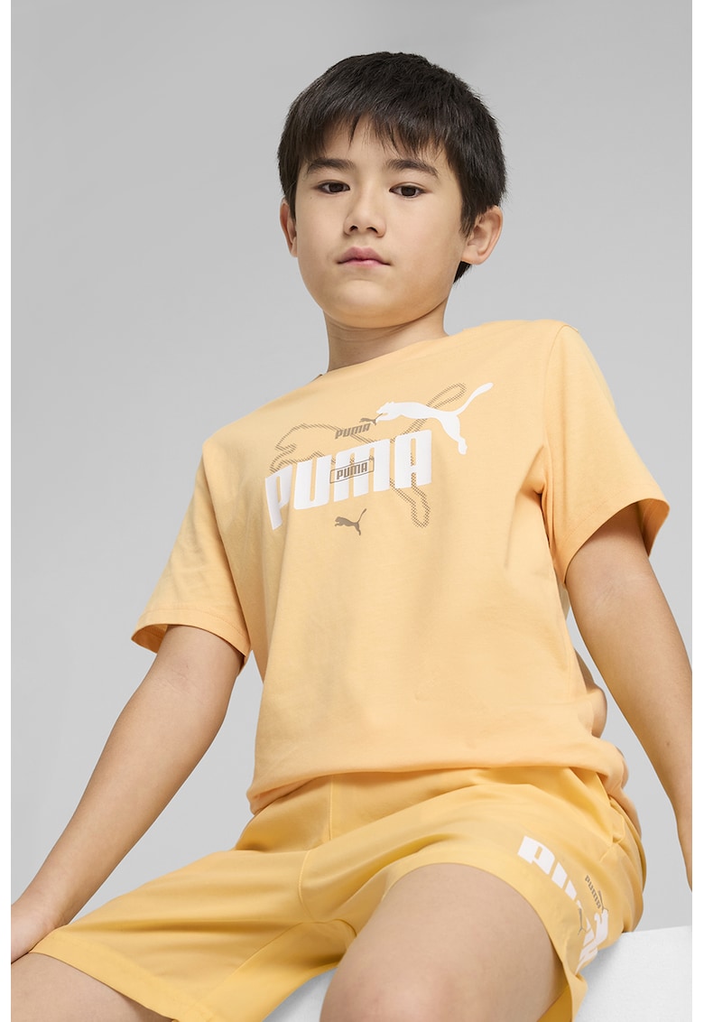 Tricou cambrat cu logo