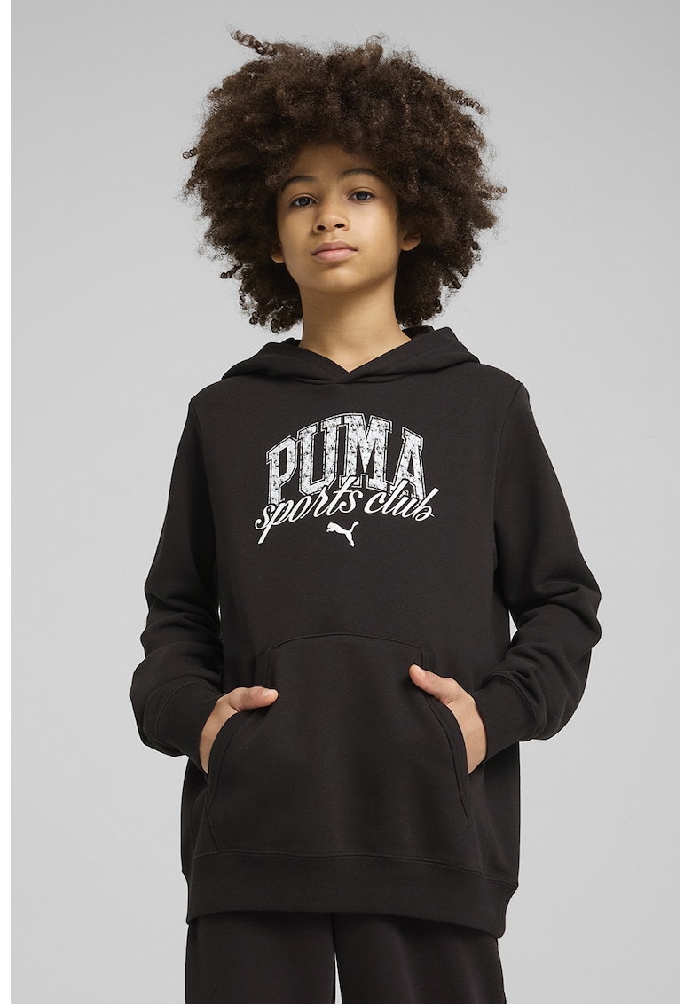 Hanorac cu logo si buzunar kangaroo