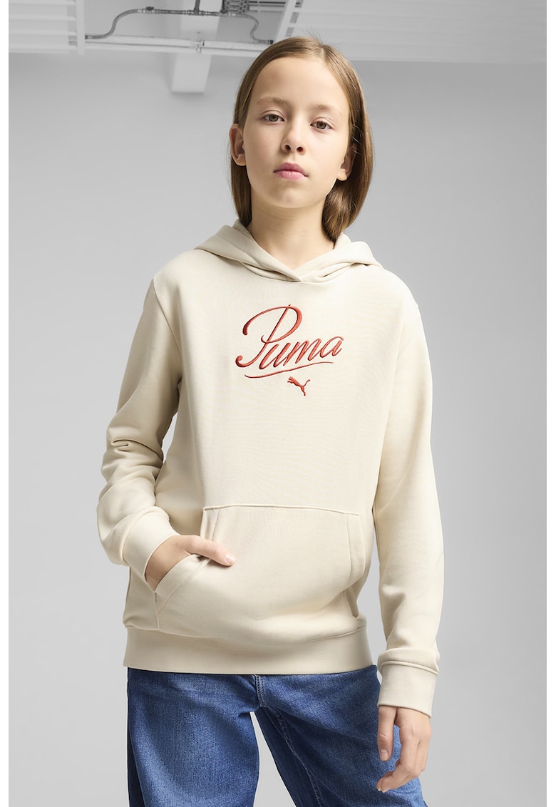 Hanorac din amestec de bumbac cu buzunar kangaroo