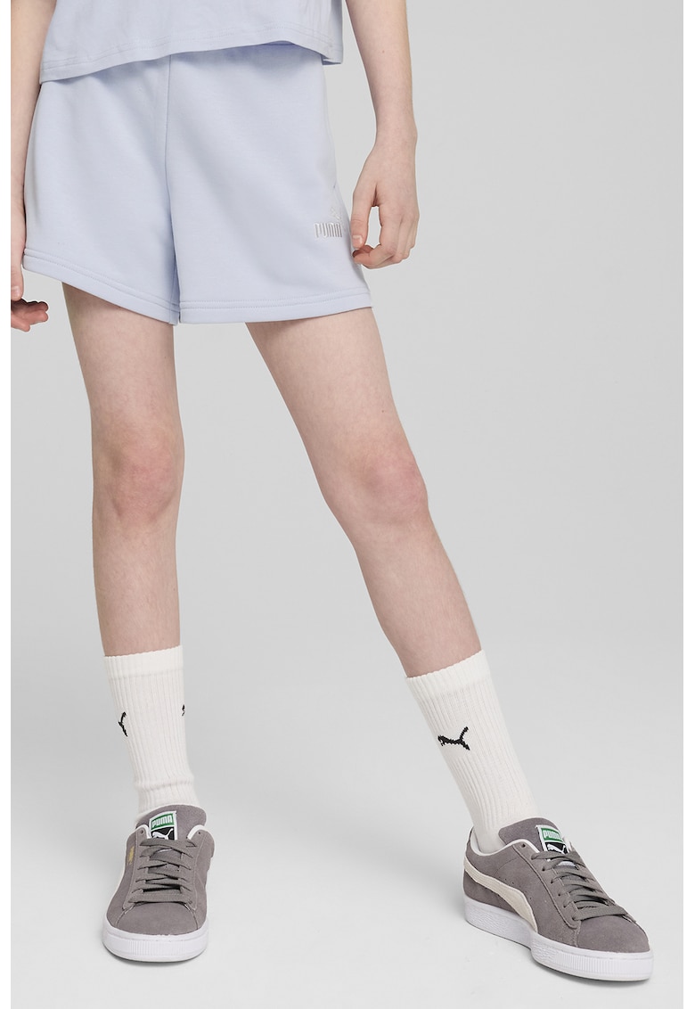 Pantaloni scurti cu logo brodat Pantaloni scurti cu logo brodat