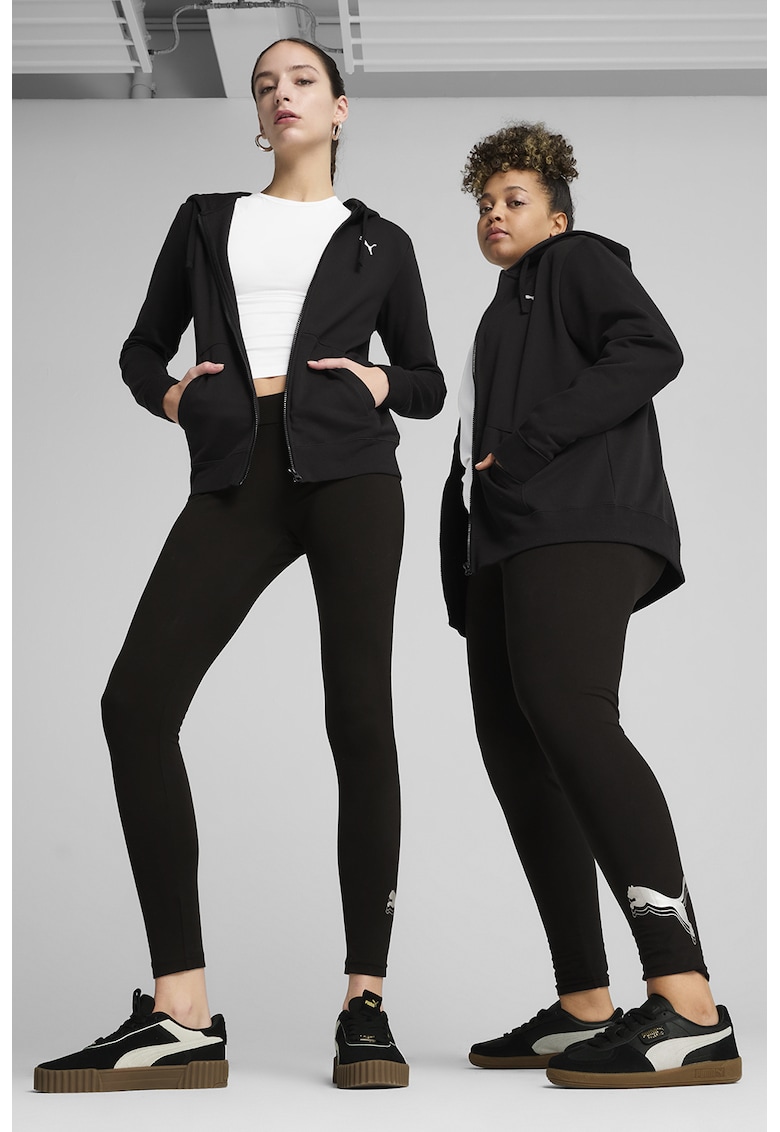 Colanti din amestec de bumbac cu detaliu logo Colanti din amestec de bumbac cu detaliu logo