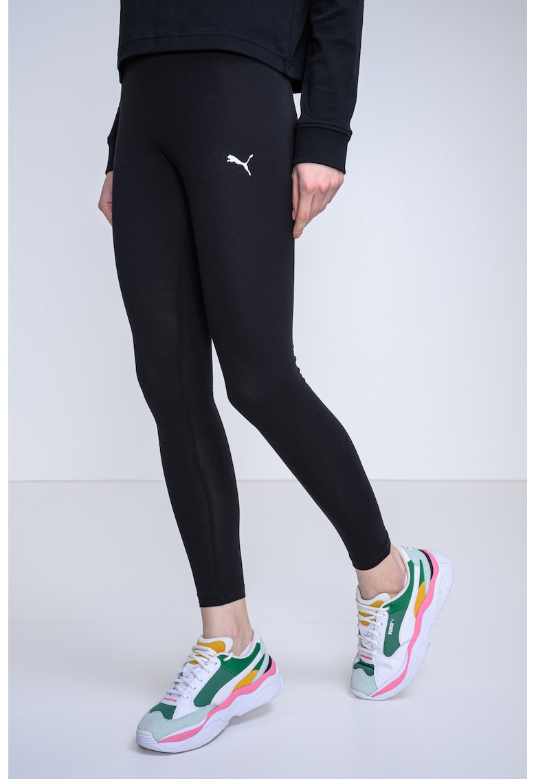 Colanti din bumbac cu imprimeu logo