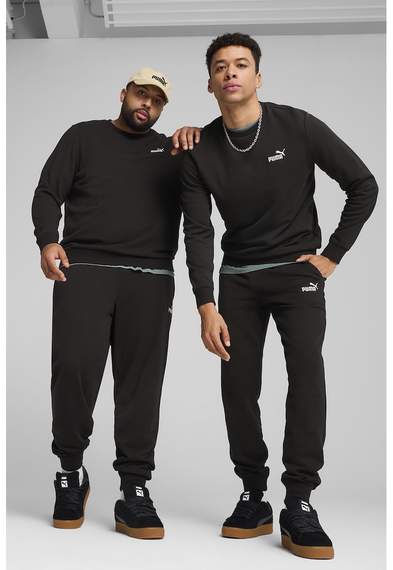 Pantaloni de trening din amestec de bumbac cu buzunare laterale