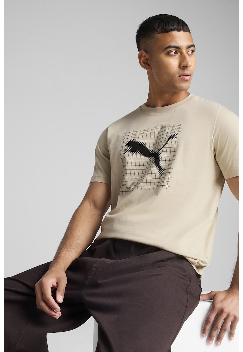 Tricou din bumbac cu logo