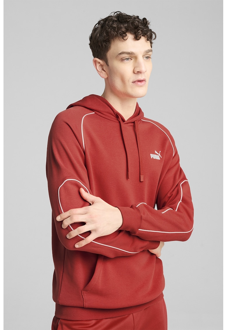 Hanorac din amestec de bumbac cu buzunar kangaroo