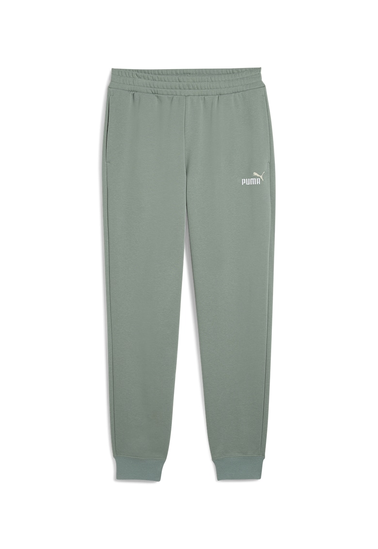 Pantaloni de trening cu logo ESS 2 - Verde persan